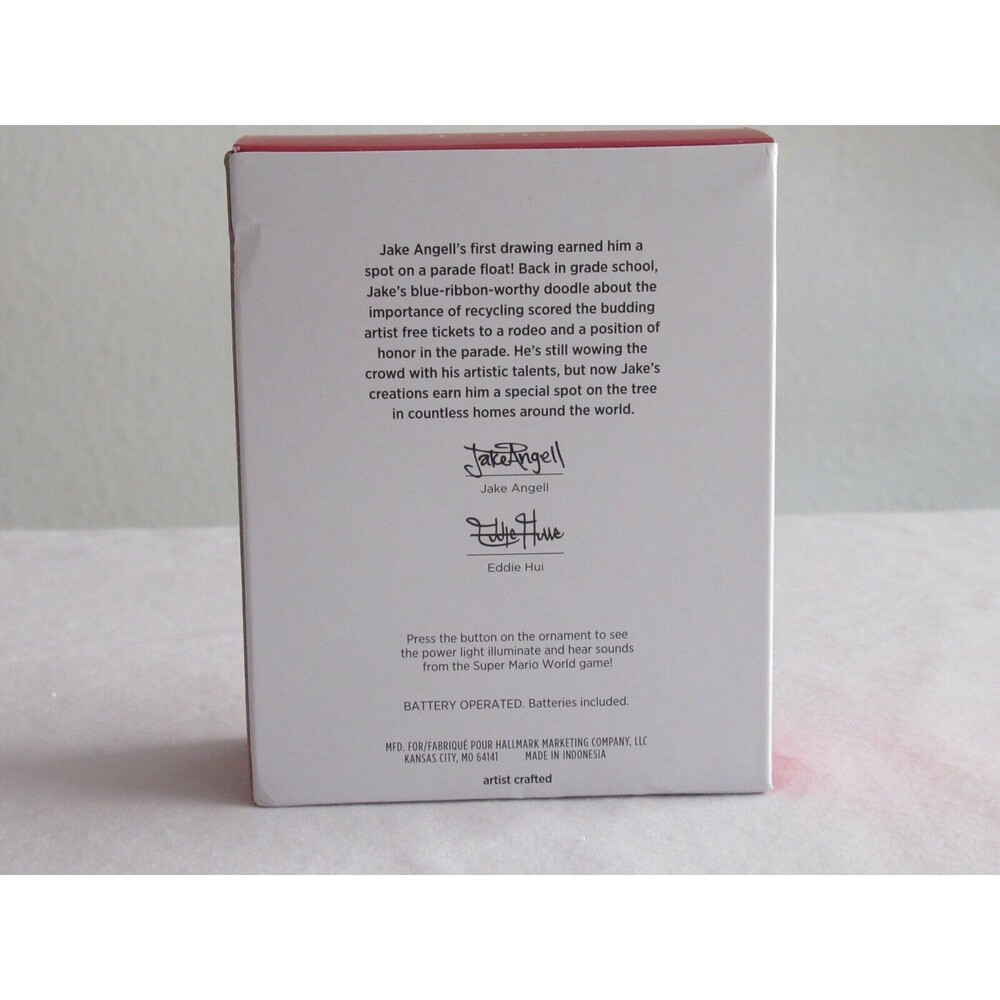 READ* 2021 Hallmark SuperMarioWorld Nintendo Console Ornament Magic Light Sound - Picture 10 of 12